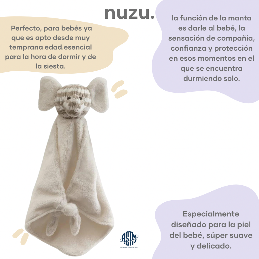 Manta de Seguridad -Elefante Beige
