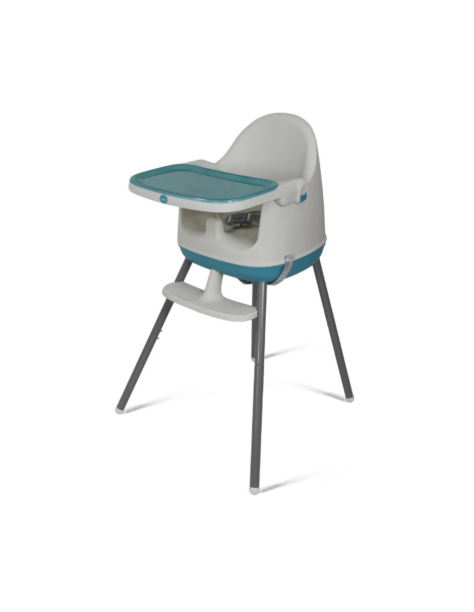Silla Alta y Booster: Multifuncional Azul 3 en 1