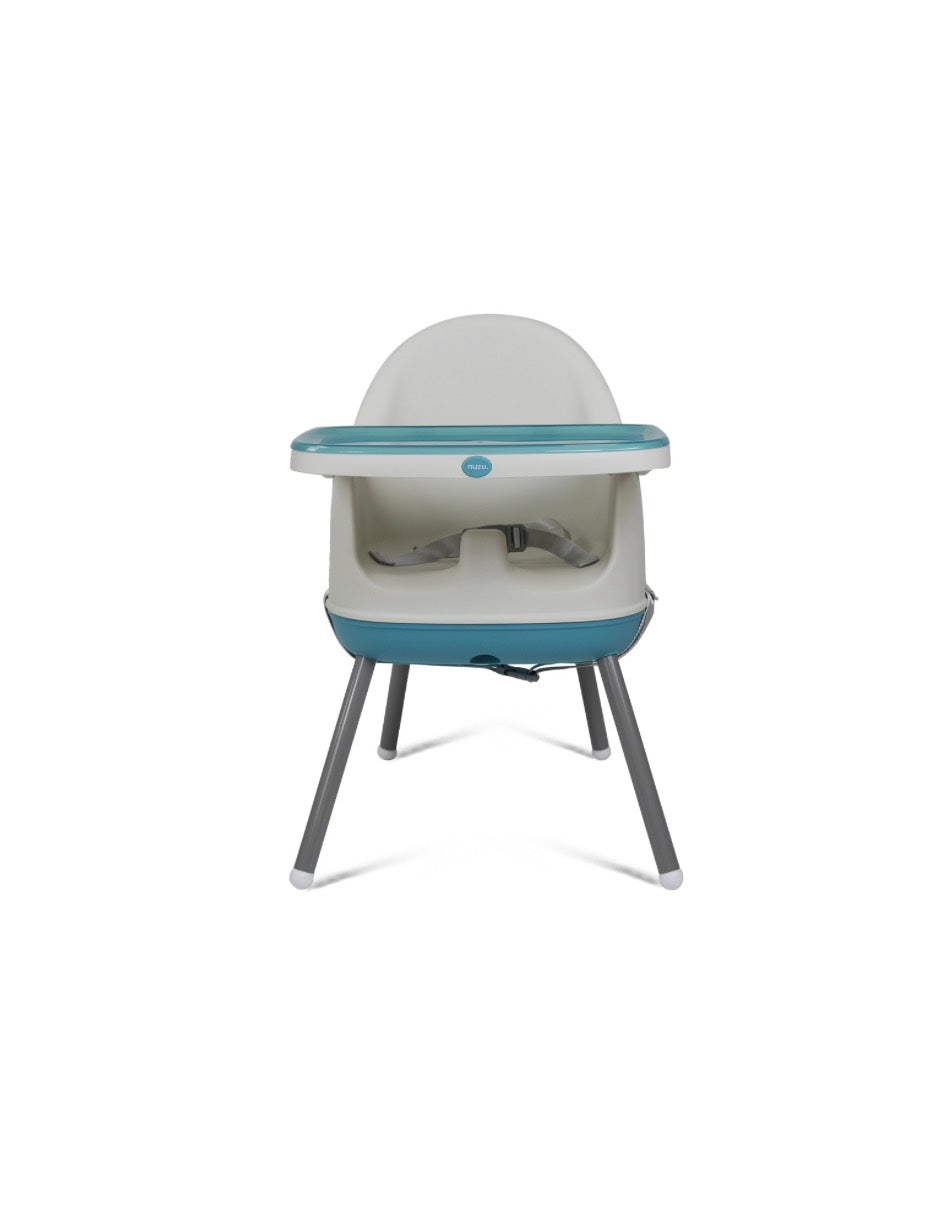 Silla Alta y Booster: Multifuncional Azul 3 en 1