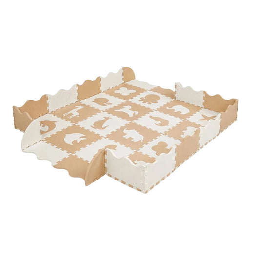 Tapete de Animales - Beige